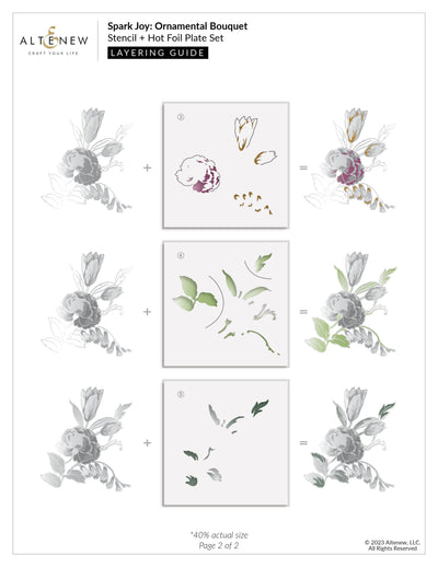Spark Joy Bundle Spark Joy: Ornamental Bouquet & Add-on Die Bundle