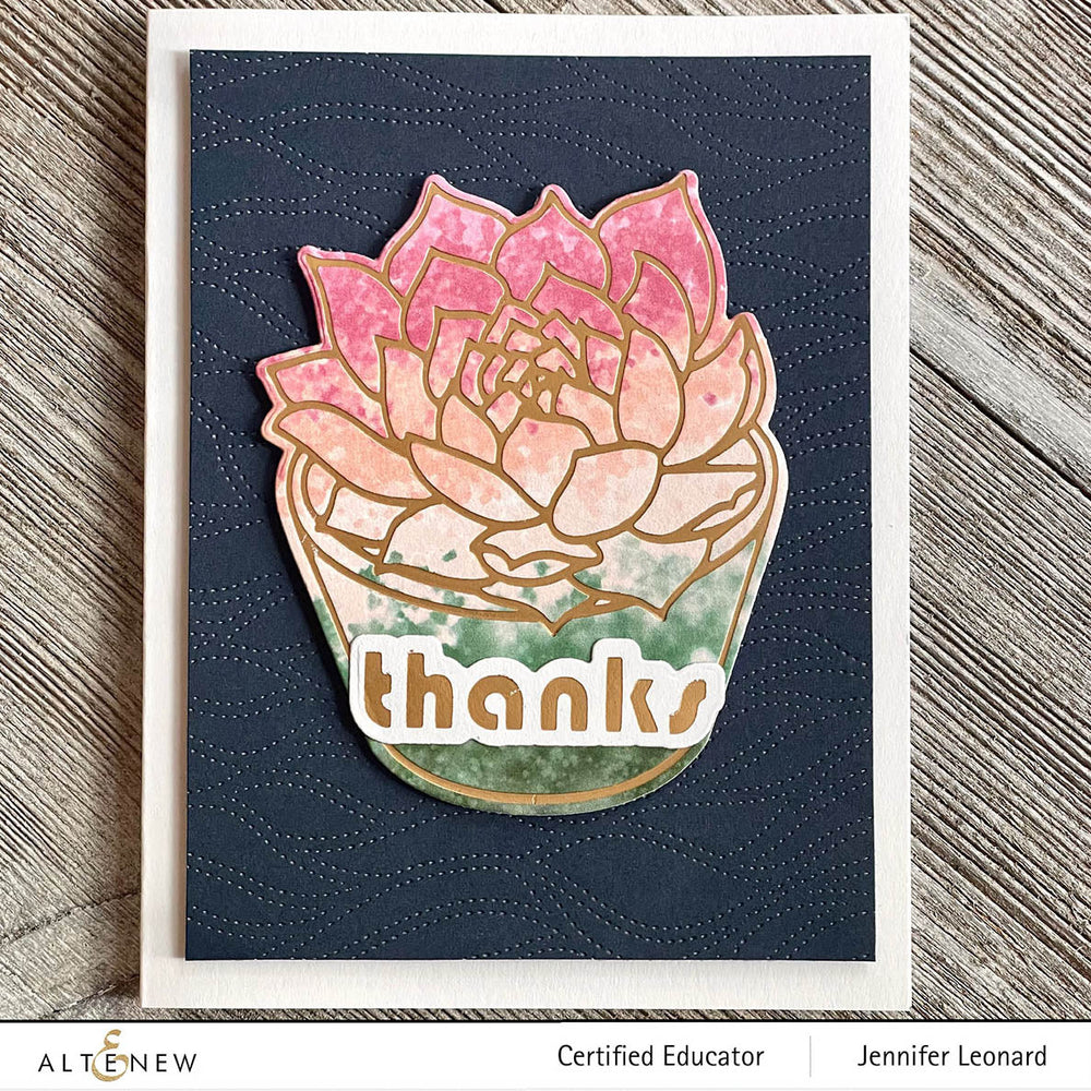 Spark Joy Bundle Spark Joy: Potted Succulent & Add-on Die Bundle