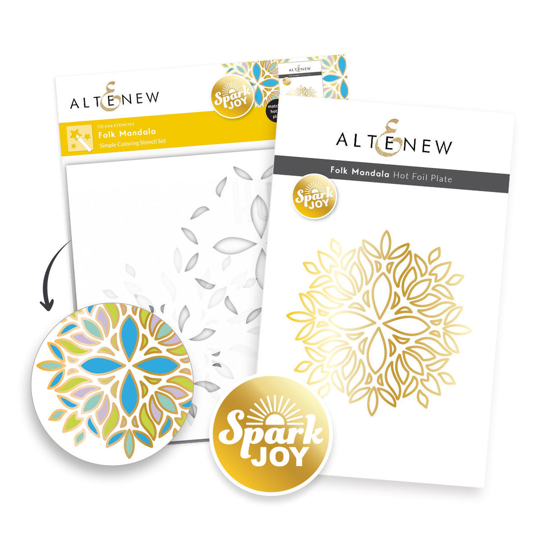 Spark Joy Spark Joy: Folk Mandala
