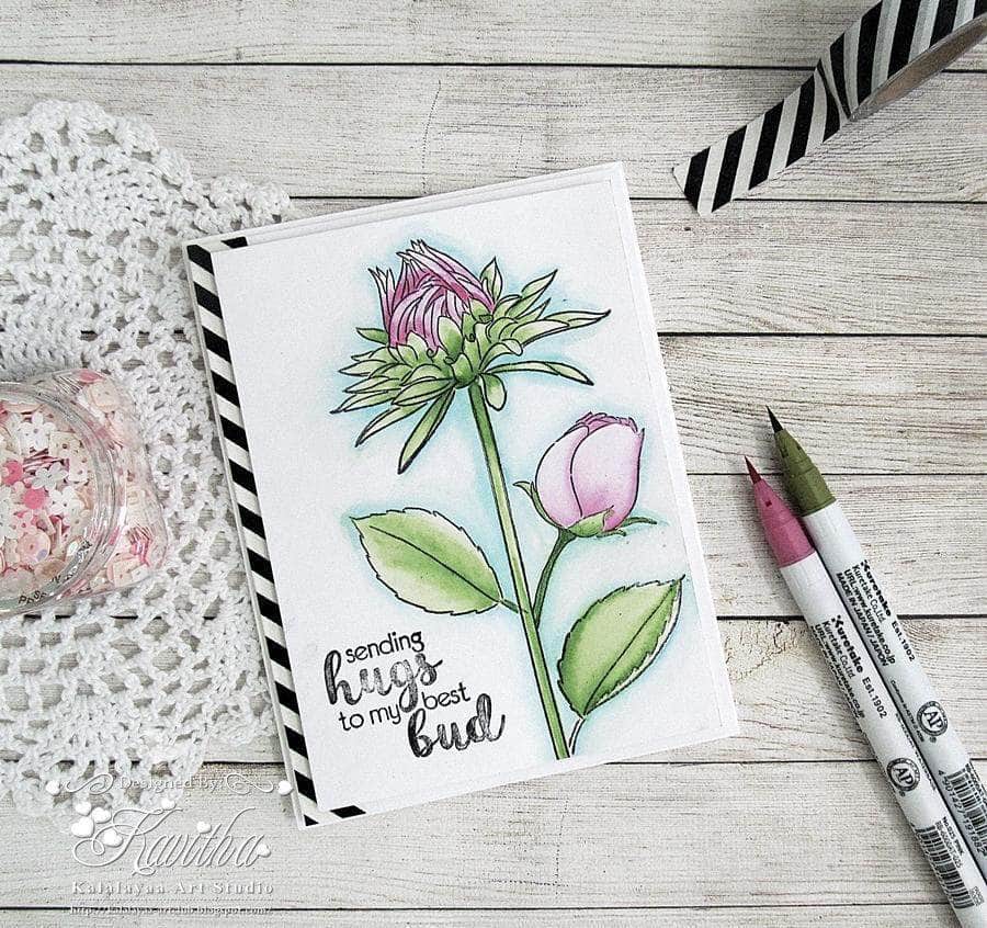 Stamp Bundle Best Buds & Budding Thanks Stamp Bundle