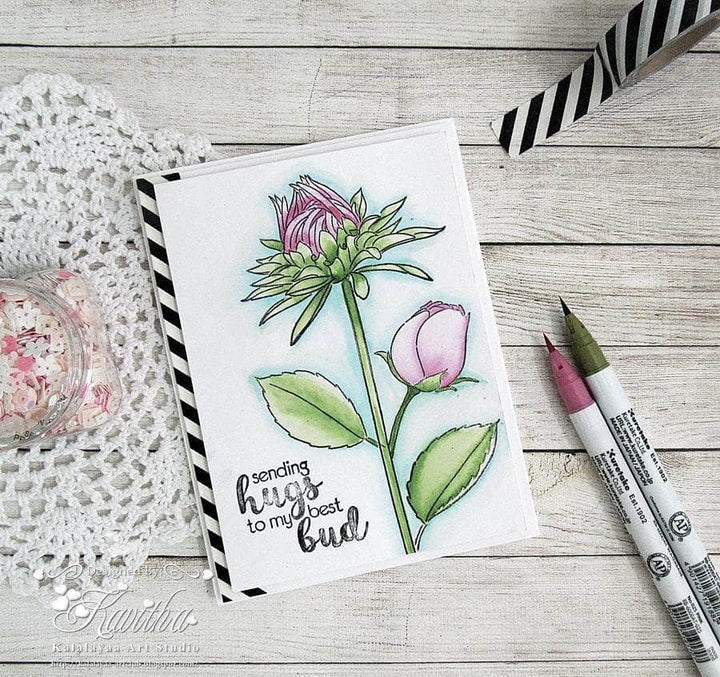 Stamp Bundle Best Buds & Budding Thanks Stamp Bundle