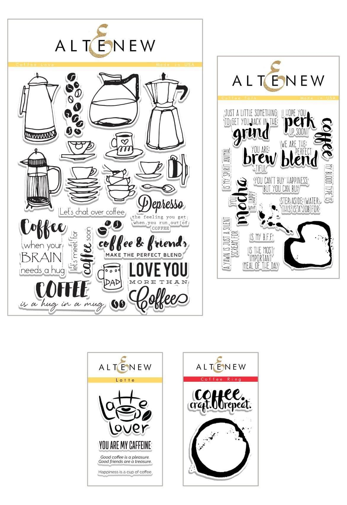 Stamp Bundle Coffeeholic Stamp Bundle