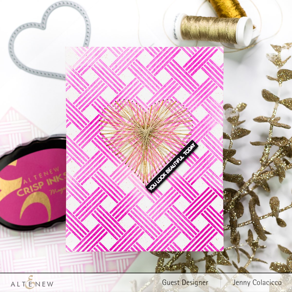 Stamp Bundle Geometry & Nature Stencil Release Bundle