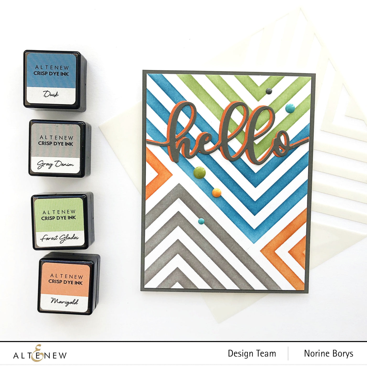 Stamp Bundle Geometry & Nature Stencil Release Bundle