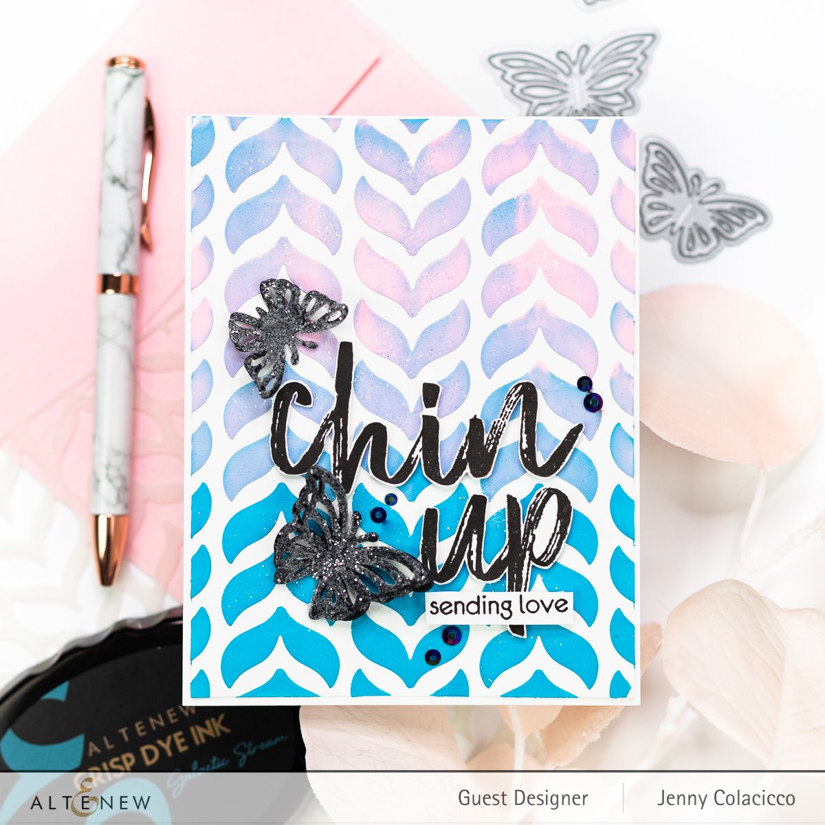 Stamp Bundle Geometry & Nature Stencil Release Bundle