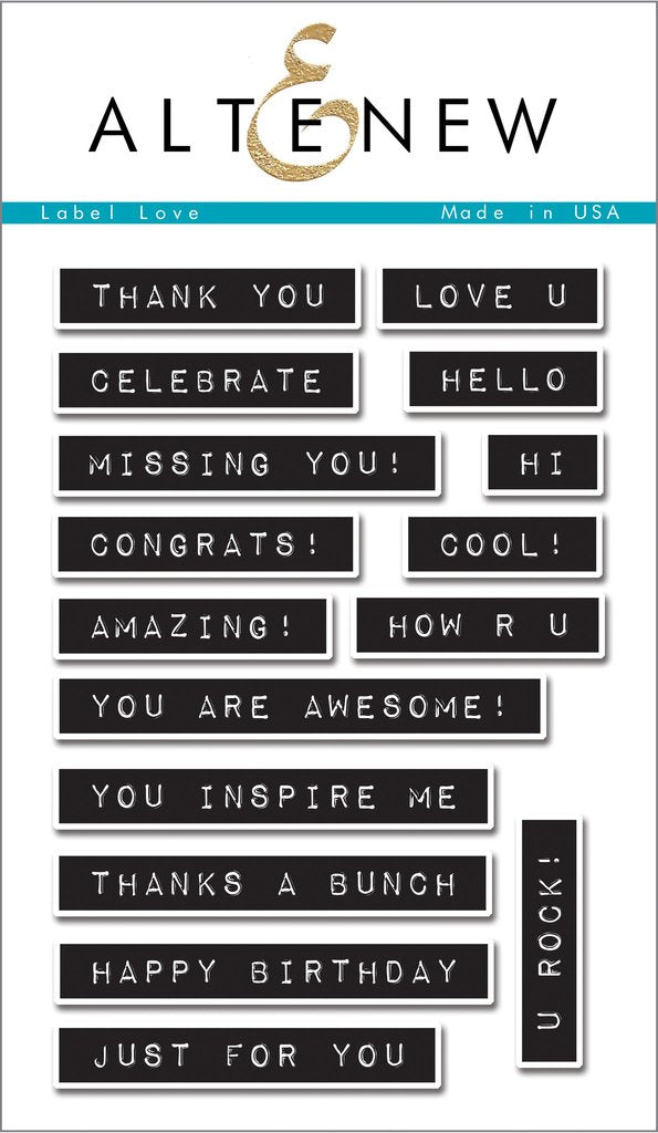 Stamp Bundle Label Love Complete Bundle