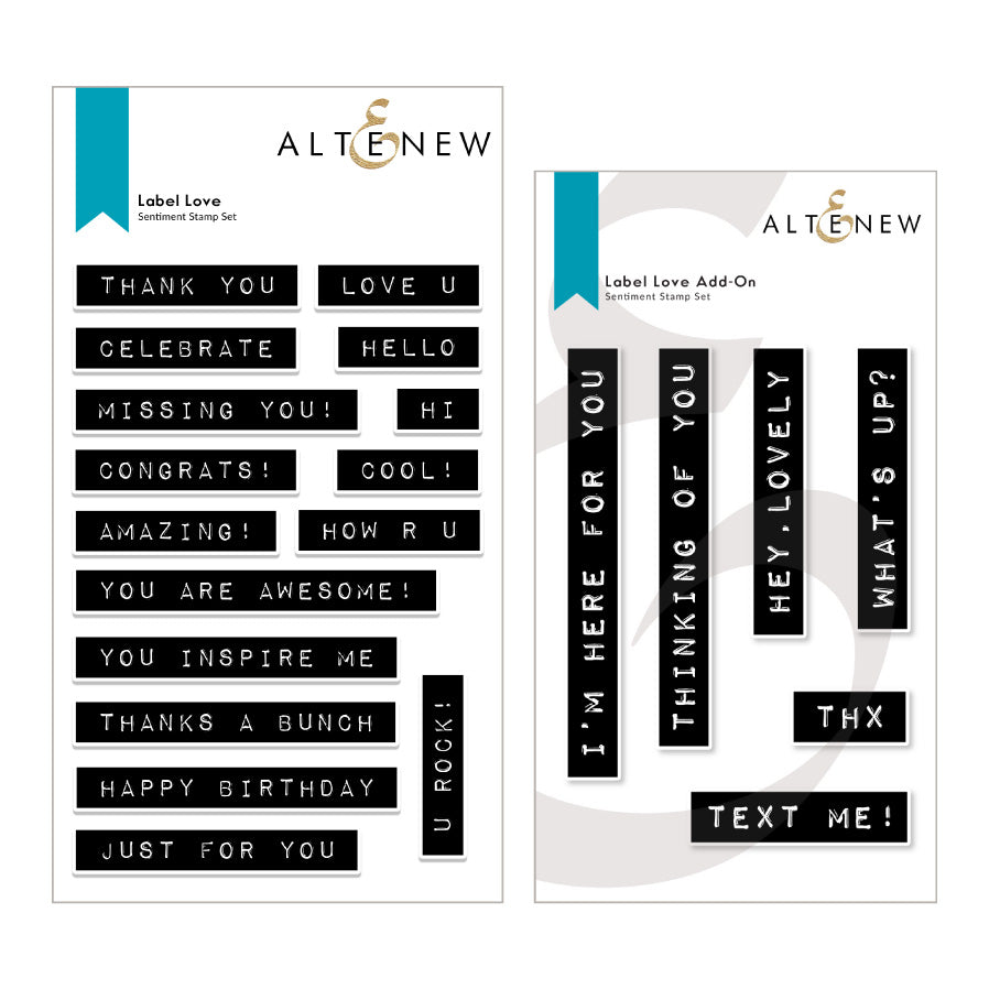 Stamp Bundle Label Love Complete Bundle