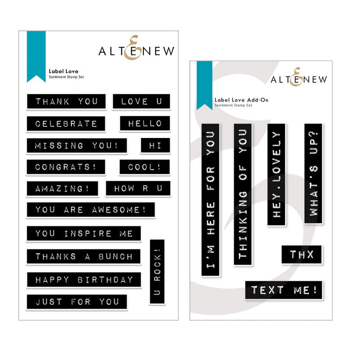 Stamp Bundle Label Love Complete Bundle