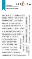 Stamp Bundle Sentiment Strips