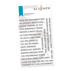 Stamp Bundle Sentiment Strips