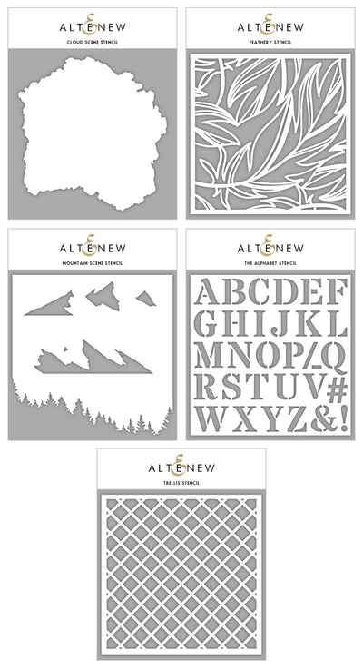 Stamp Bundle Serenity Stencil Release Bundle