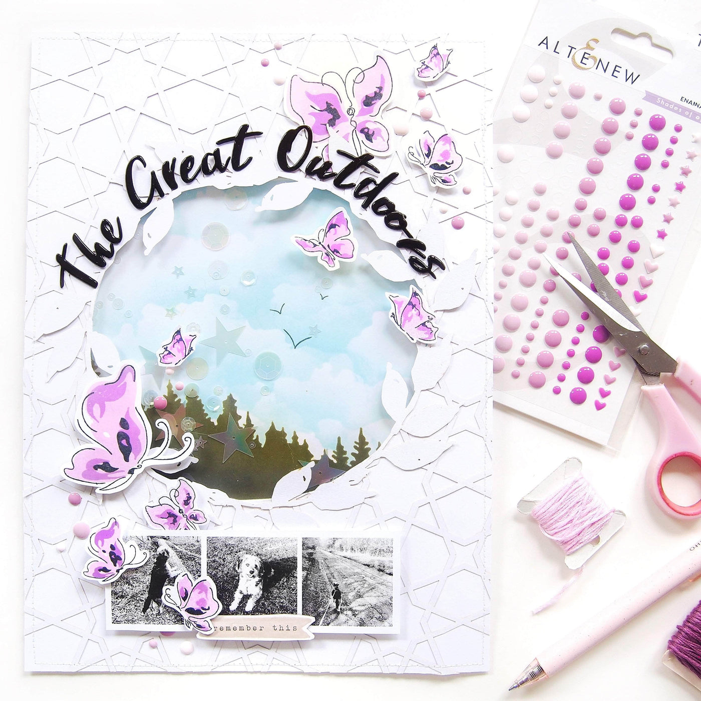 Stamp Bundle Serenity Stencil Release Bundle