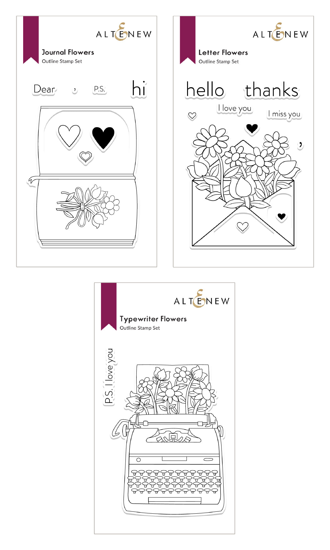 Stamp Bundle Sweet Celebrations Mini Stamp Bundle