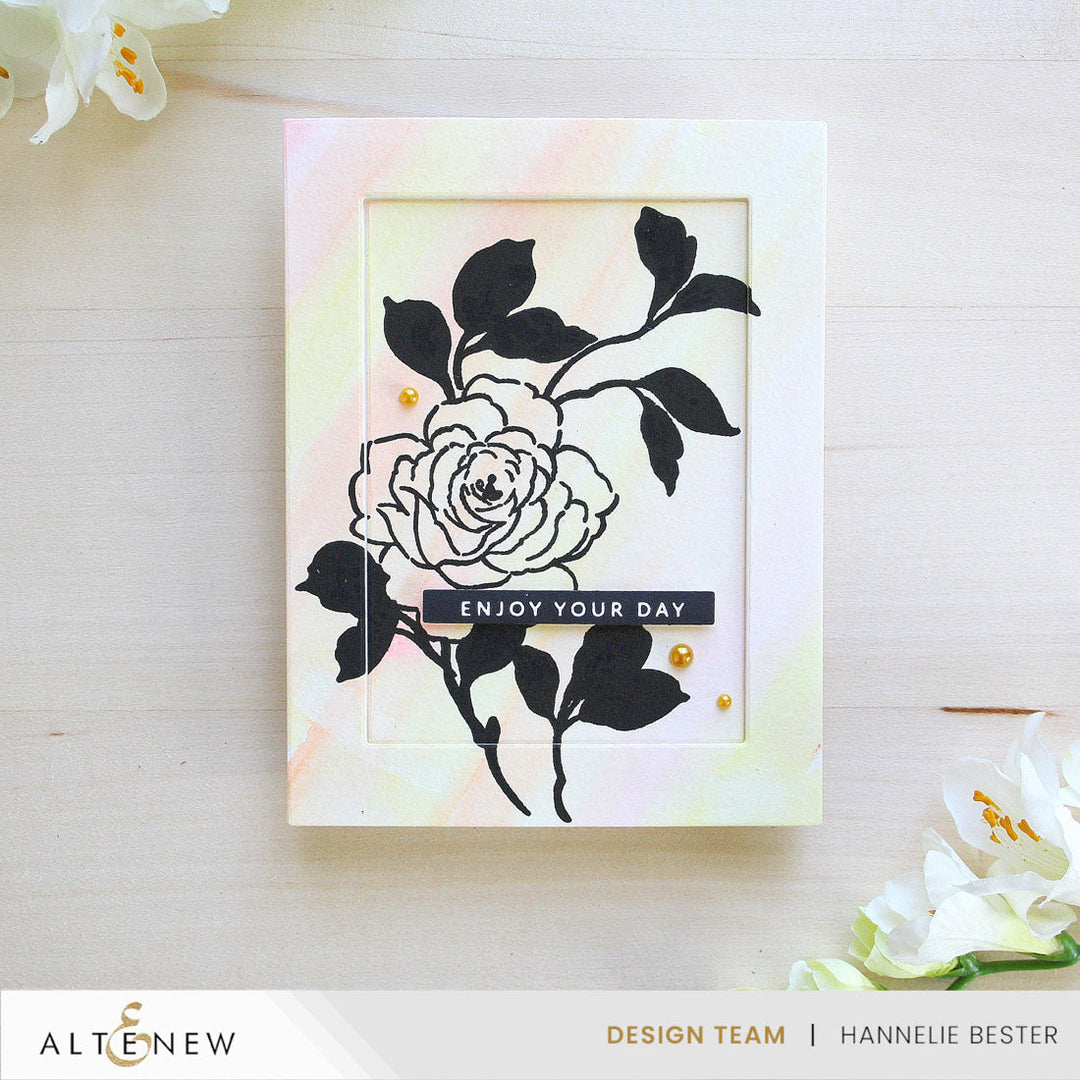 Stamp & Die & Betterpress Plates Bundle Enchanted Roses