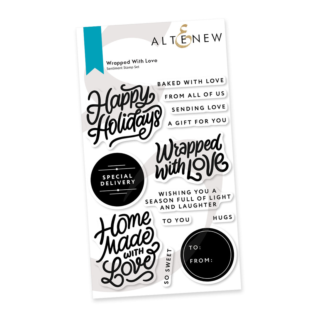 Stamp & Die & Betterpress Plates Wrapped With Love