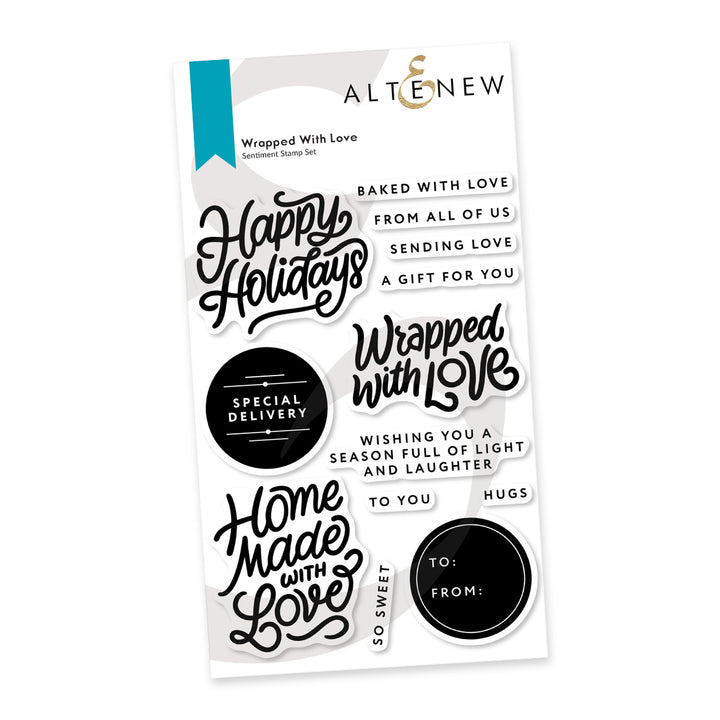 Stamp & Die & Betterpress Plates Wrapped With Love