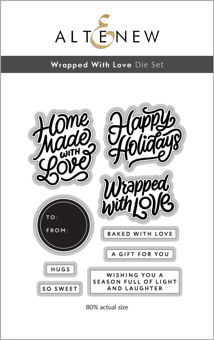 Stamp & Die & Betterpress Plates Wrapped With Love