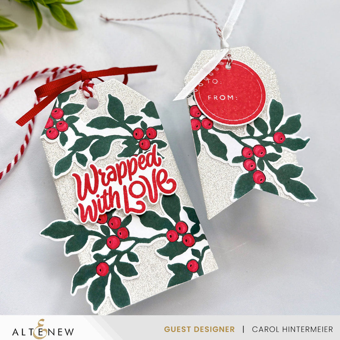 Stamp & Die & Betterpress Plates Wrapped With Love