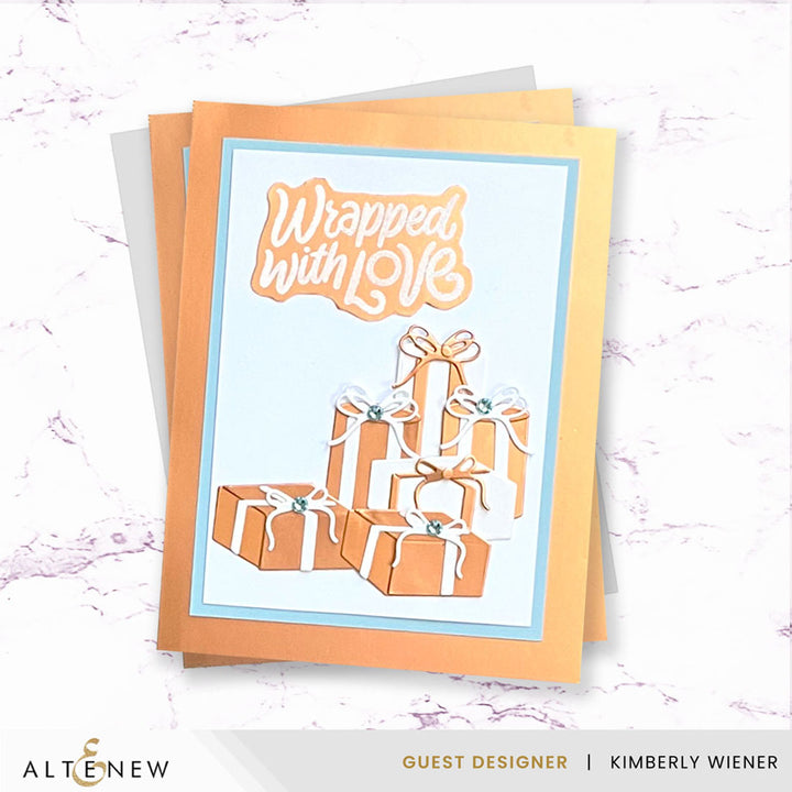 Stamp & Die & Betterpress Plates Wrapped With Love