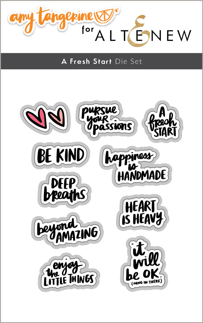Stamp & Die Bundle A Fresh Start