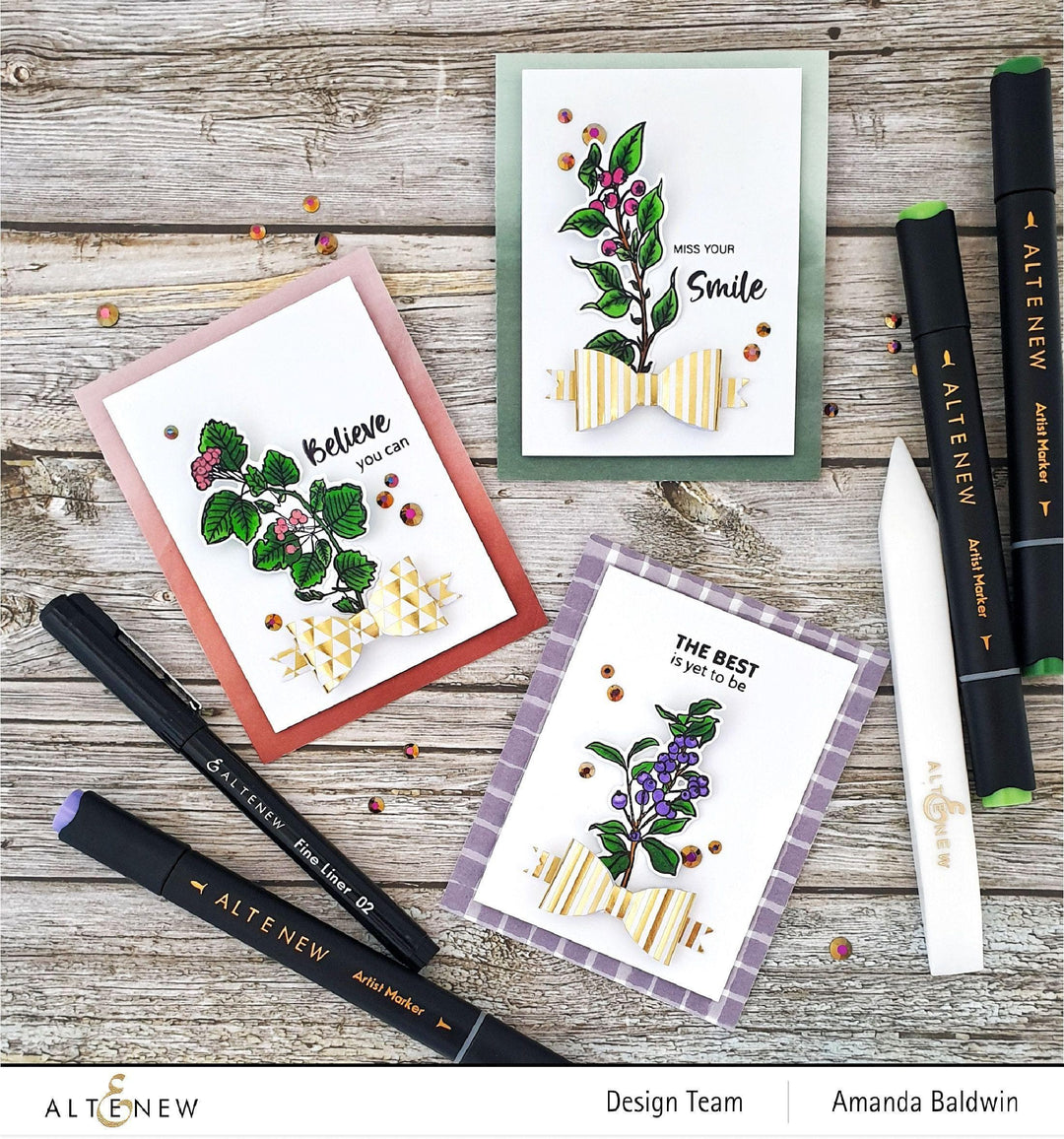 Stamp & Die Bundle Acai Berry