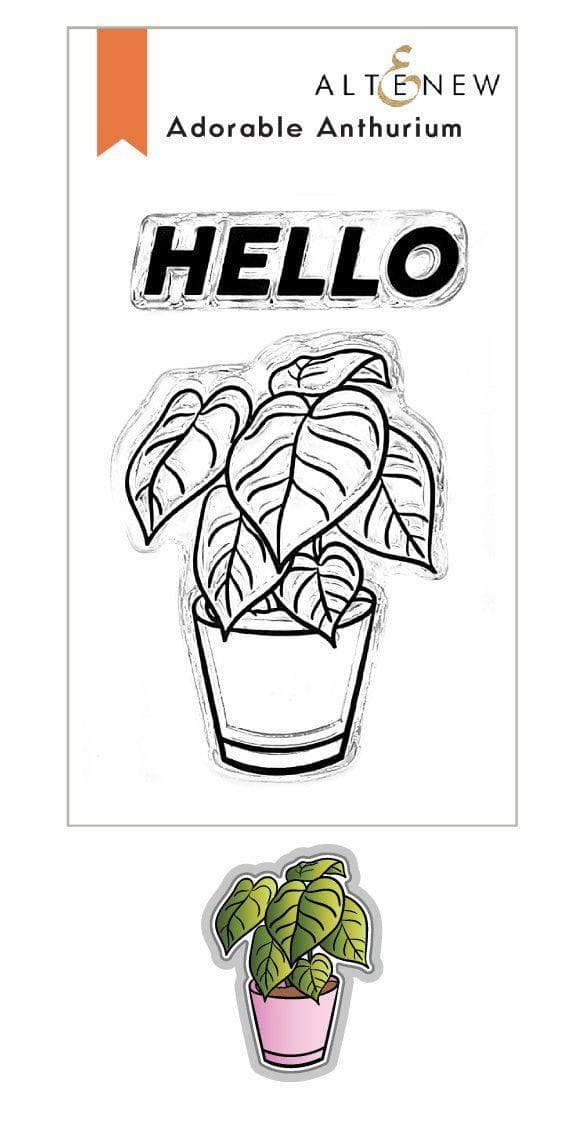 Stamp & Die Bundle Adorable Anthurium