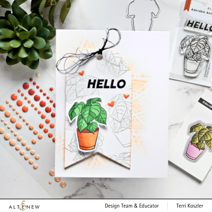 Stamp & Die Bundle Adorable Anthurium