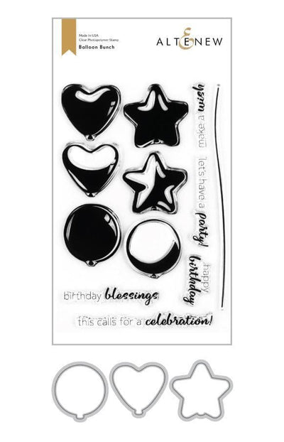 Stamp & Die Bundle Balloon Bunch Stamp & Die Bundle