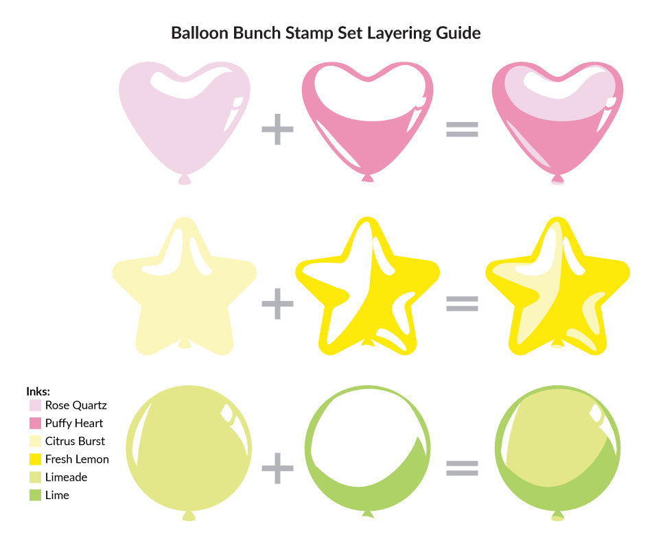 Stamp & Die Bundle Balloon Bunch Stamp & Die Bundle