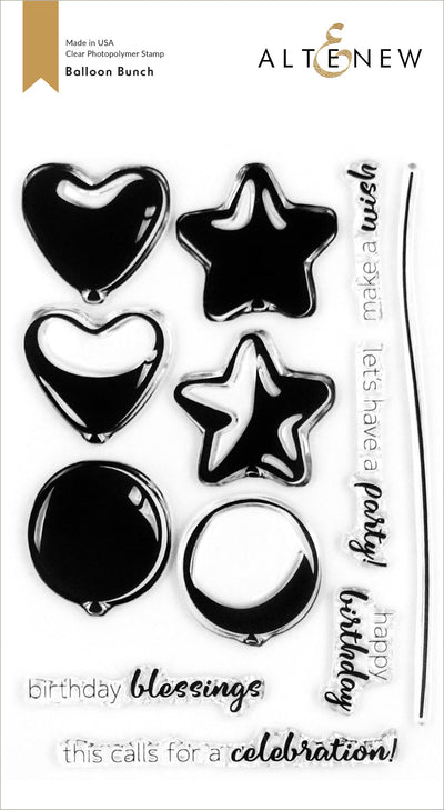 Stamp & Die Bundle Balloon Bunch Stamp & Die Bundle