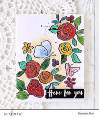 Stamp & Die Bundle Bamboo Rose