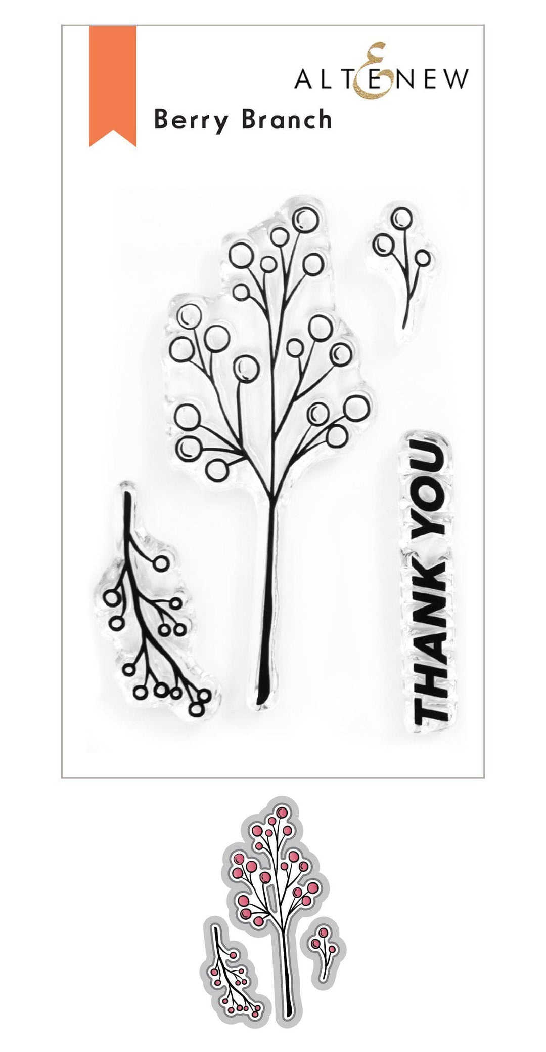 Stamp & Die Bundle Berry Branch