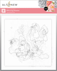 Stamp & Die Bundle Billowing Peonies