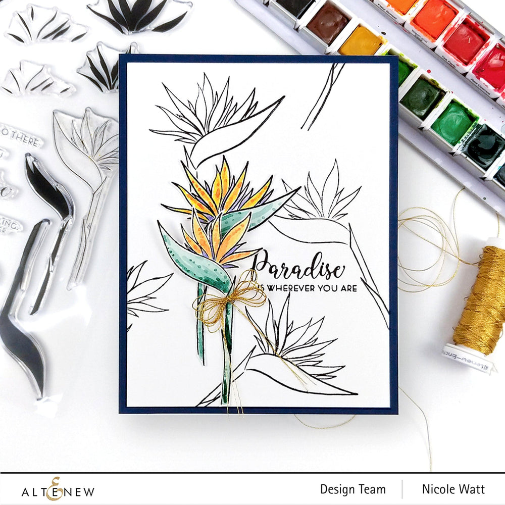 Stamp & Die Bundle Bird Of Paradise
