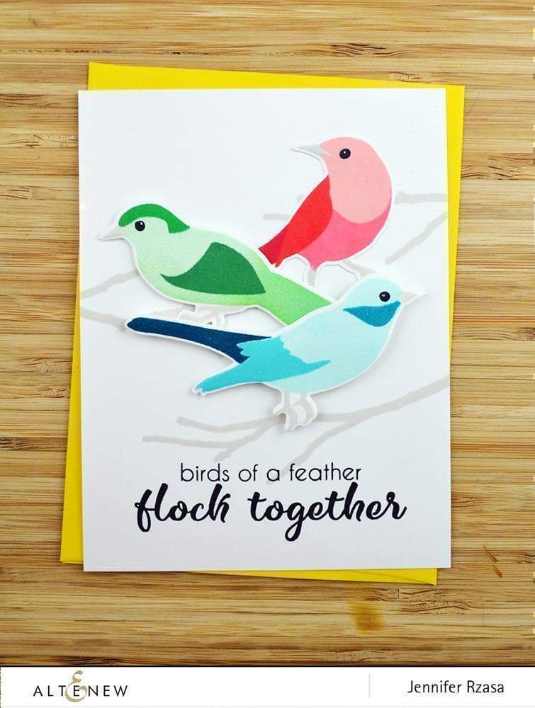 Stamp & Die Bundle Birds Of A Feather