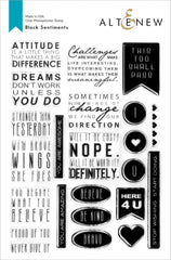 Stamp & Die Bundle Block Sentiments