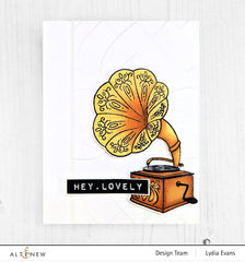 Stamp & Die Bundle Blooming Gramophone
