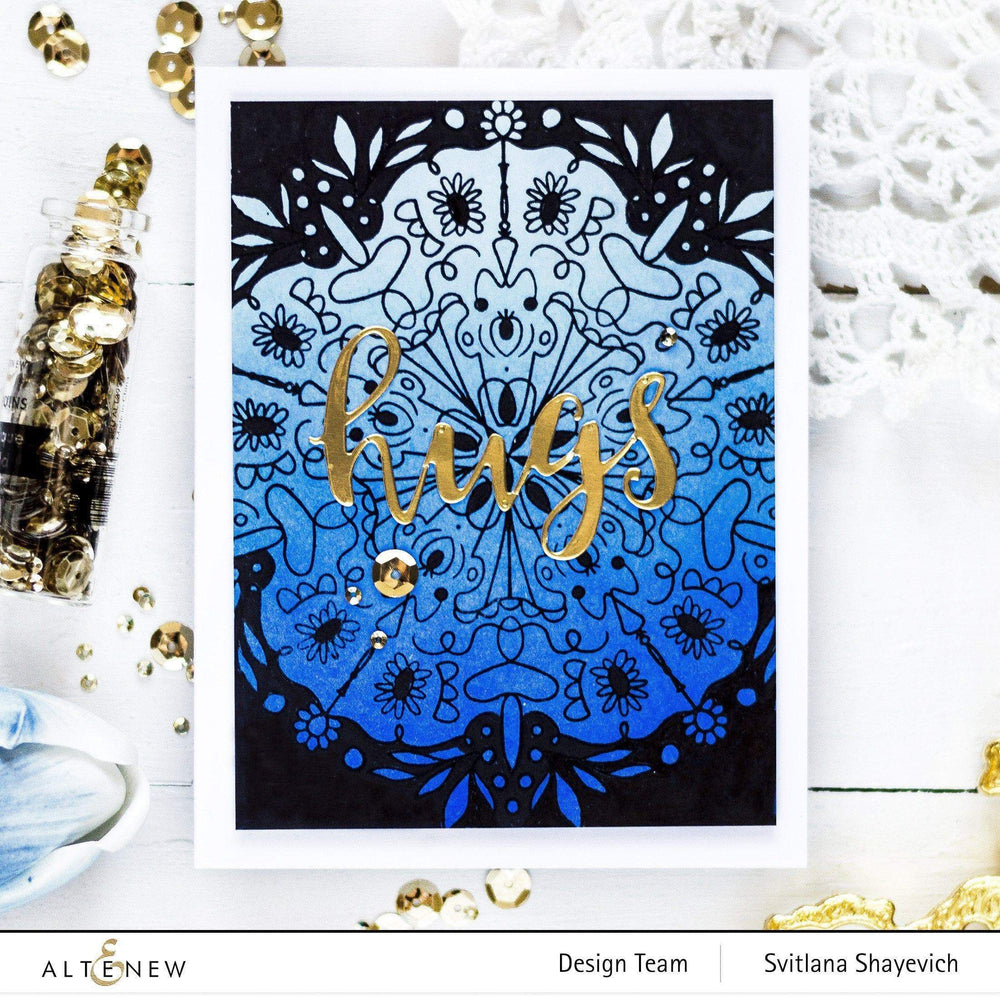 Stamp & Die Bundle Blooming Mandalas