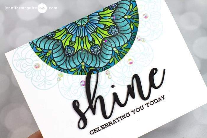 Stamp & Die Bundle Blooming Mandalas