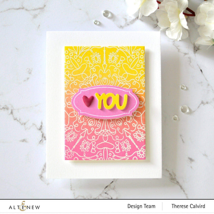 Stamp & Die Bundle Blooming Mandalas