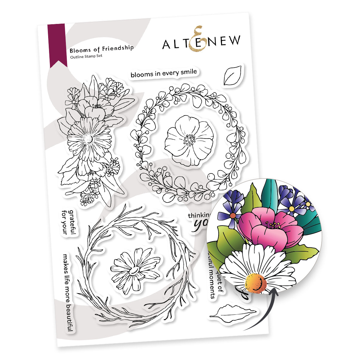 Stamp & Die Bundle Blooms of Friendship