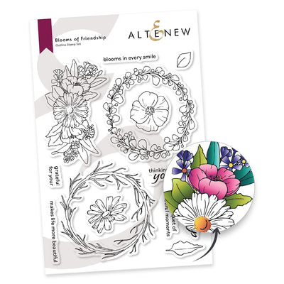 Stamp & Die Bundle Blooms of Friendship