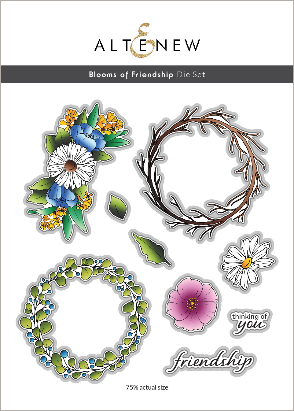 Stamp & Die Bundle Blooms of Friendship