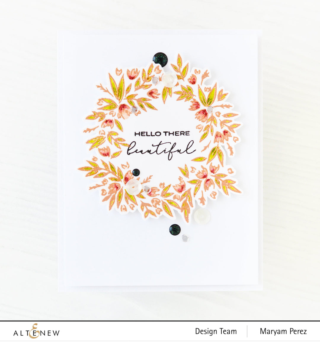 Stamp & Die Bundle Blossom Wreath