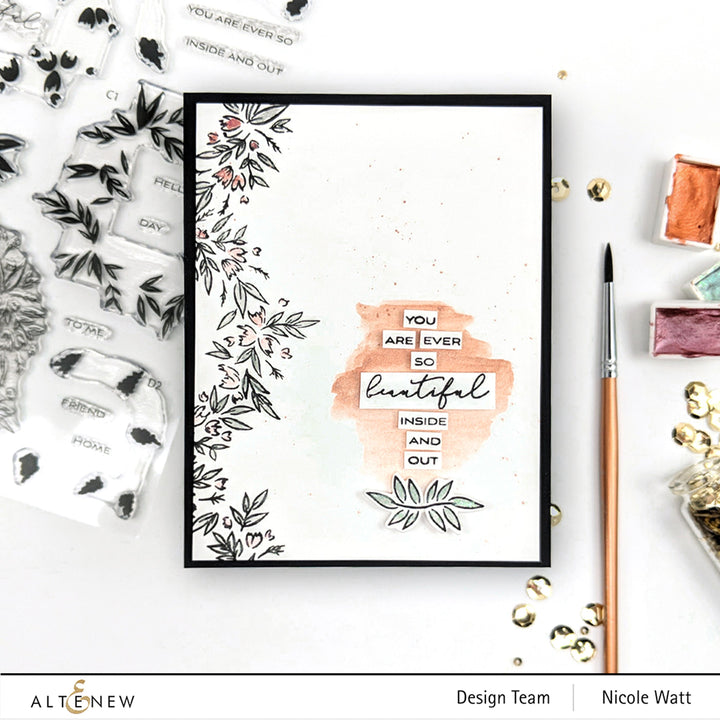 Stamp & Die Bundle Blossom Wreath