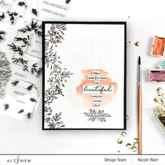 Stamp & Die Bundle Blossom Wreath