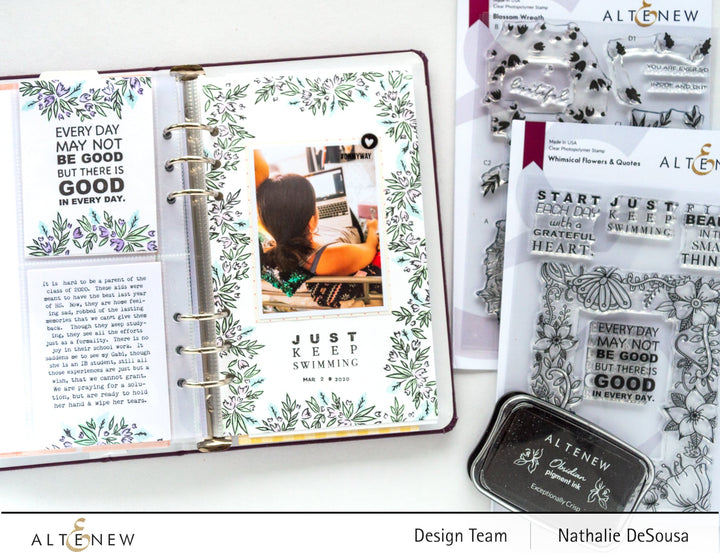Stamp & Die Bundle Blossom Wreath