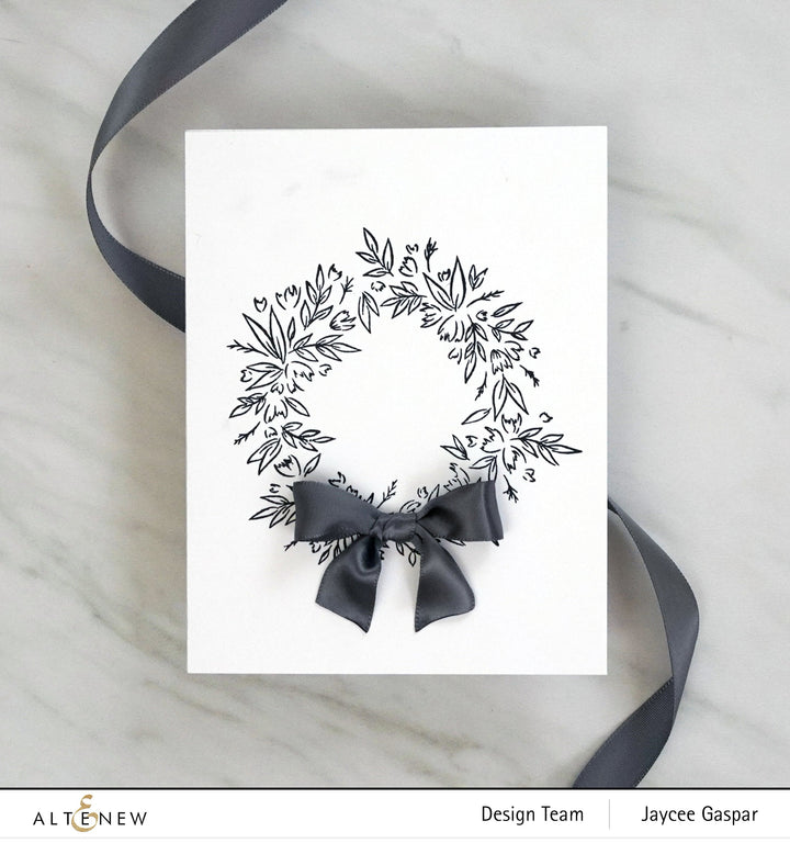 Stamp & Die Bundle Blossom Wreath
