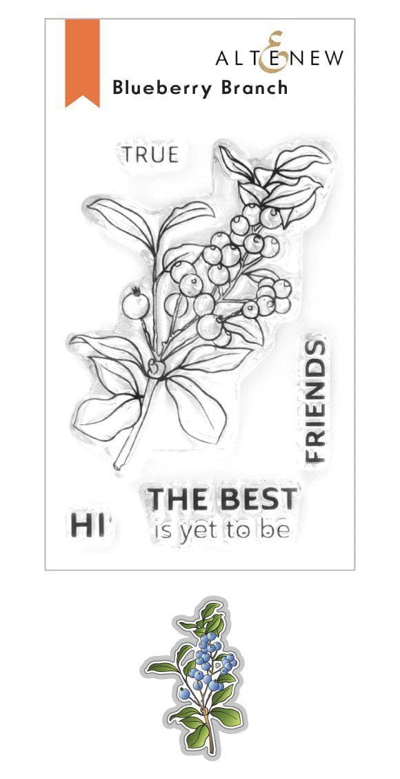 Stamp & Die Bundle Blueberry Branch