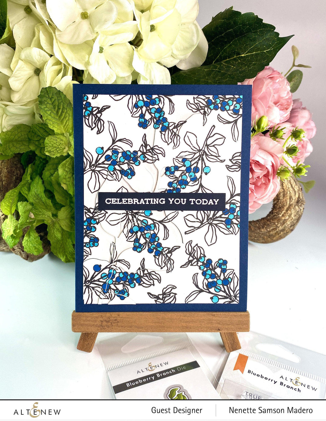 Stamp & Die Bundle Blueberry Branch